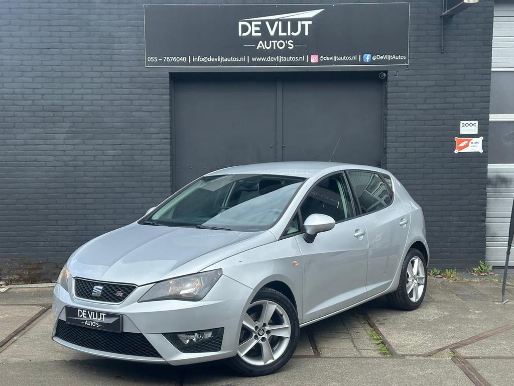 Seat Ibiza 1.2 TSI FR | Navi | Cruise Control | Climate Cont, Voorwielaandrijving, Euro 5, Stof, Zwart