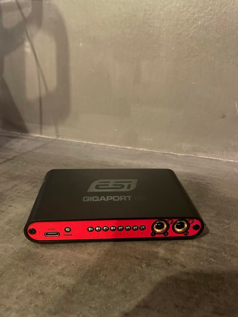 ESI GIGAPORT eX USB Audio Interface, Ophalen of Verzenden, Zo goed als nieuw