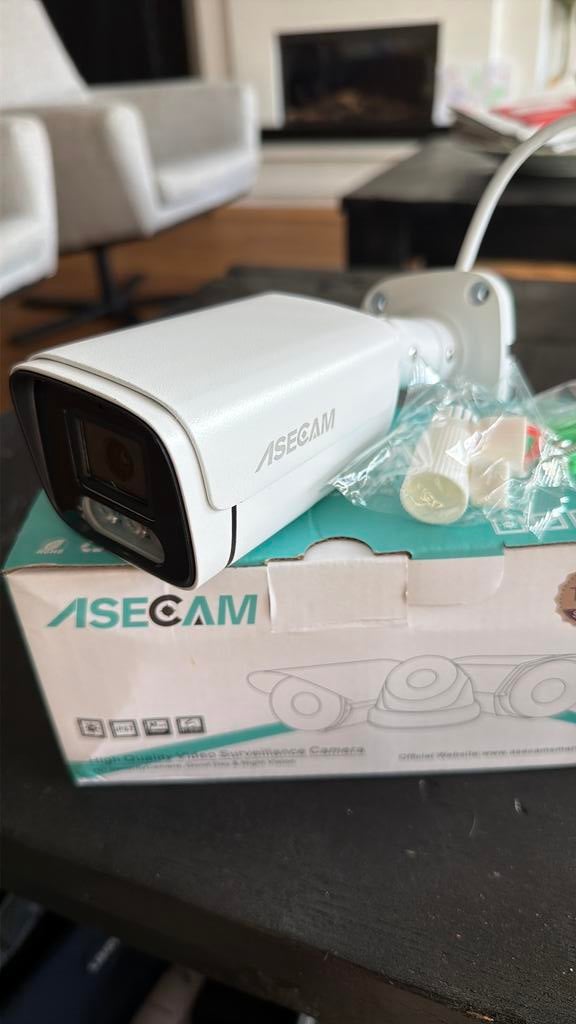 ASECAM HD CAM Buitencamera - Nieuw in doos, Computers en Software, Processors, Ophalen of Verzenden, Zo goed als nieuw