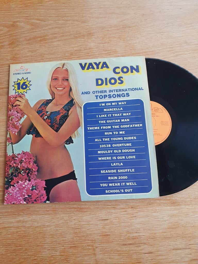 Vaya Con Dios & Other International Topsongs LP Vinyl, Ophalen of Verzenden, Gebruikt, 12 inch