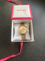 Zinzi Horloge Goudkleurig met Milanese Band, Sieraden, Tassen en Uiterlijk, Horloges | Dames, Overige merken, Staal, Staal, Polshorloge