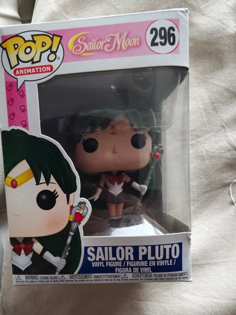 Funko Pop! Animation Sailor Moon 296 Sailor Pluto, Ophalen of Verzenden, Nieuw