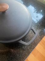 Braadpan, Huis en Inrichting, Keuken | Potten en Pannen, Ophalen, Gebruikt, Gietijzer, Keramische plaat