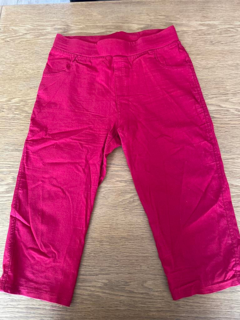 Rode Driekwart broek maat 38, Kleding | Dames, Broeken en Pantalons, Maat 38/40 (M), Ophalen of Verzenden, Driekwart, Roze
