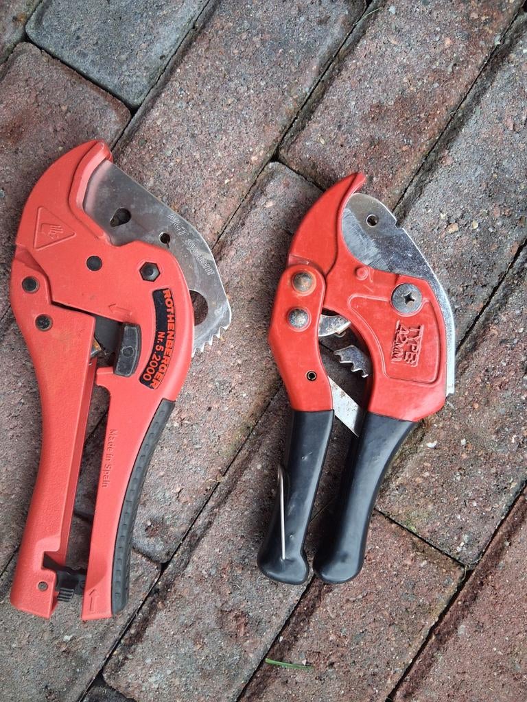 Rothenberger pvc knippers, Ophalen