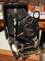 Vintage Vouwplaatcamera (ca. 1910-1935) met Ibsor sluiter, Audio, Tv en Foto, Fotocamera's Analoog, Ophalen of Verzenden, Gebruikt