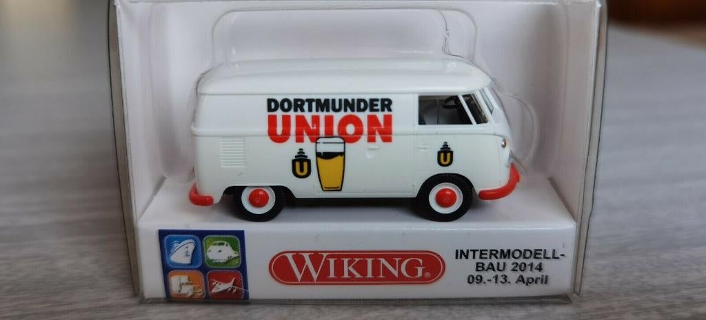 Wiking VW T1 Kasten Dortmunder UNION intermodell bau, Ophalen of Verzenden, Nieuw, Auto, Wiking