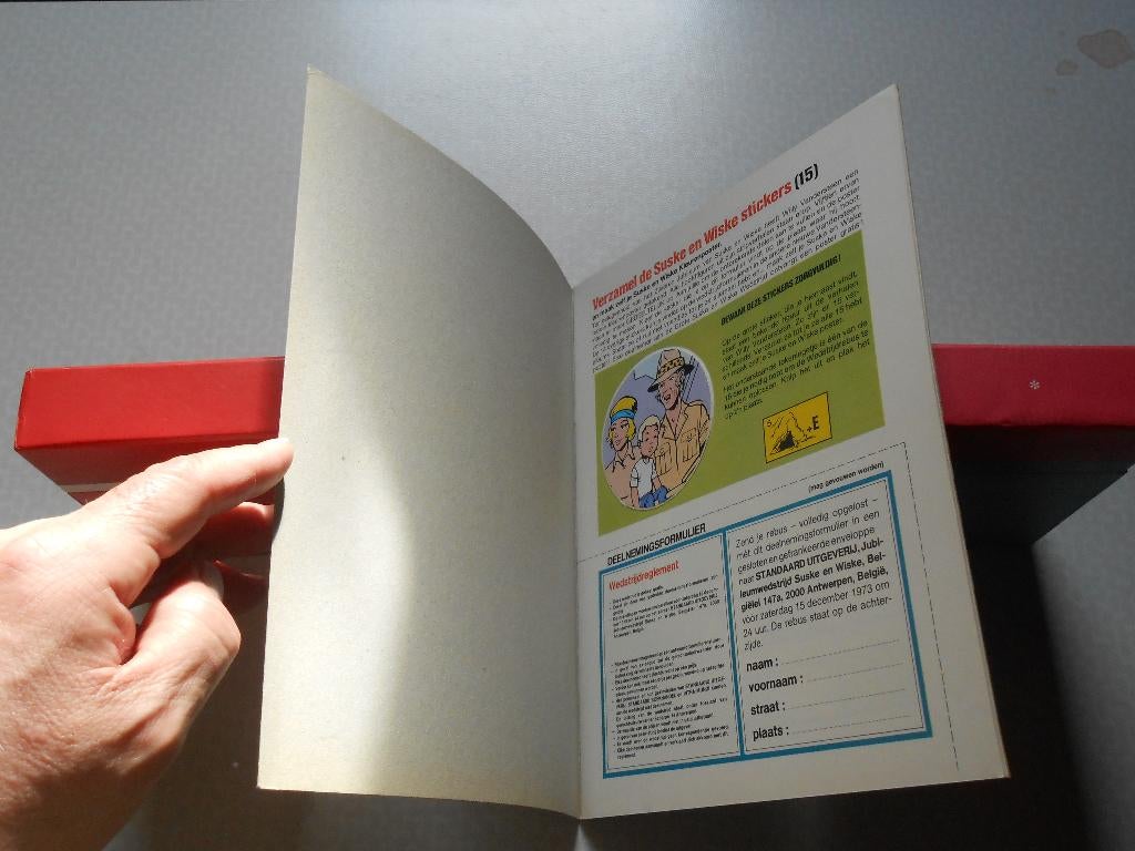 Bessy 106 d Klinga van de lynxen 1973 1 ste druk. Rebus 5 sa, Willy Vandersteen, Eén stripboek, Nieuw, Ophalen of Verzenden