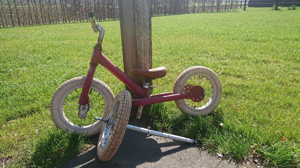 Trybike rood, Ophalen, Gebruikt, Loopfiets