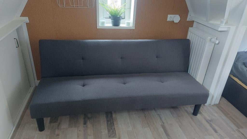 Eenpersoons slaapbank - Grijs, Ophalen