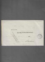 Oude militie brief van Steenwijk naar Beilen.uit 1879., Postzegels en Munten, Brieven en Enveloppen | Nederland, Ophalen of Verzenden
