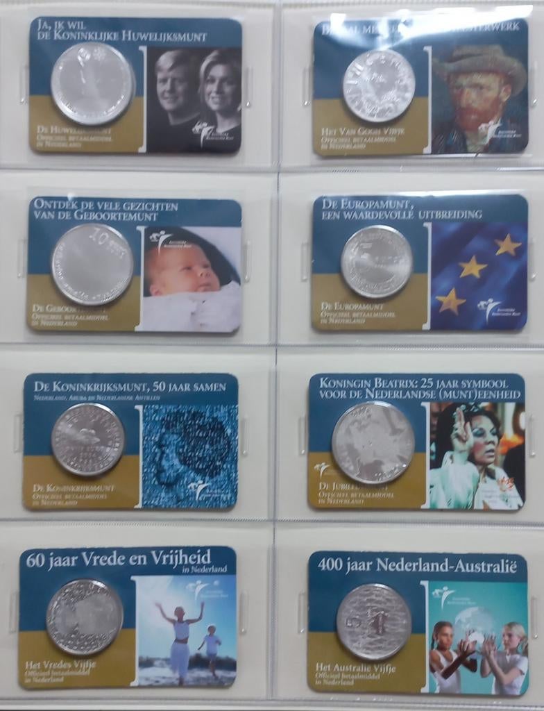 Complete UNC coincard verzameling (2002-2024), Setje, Overige landen, Ophalen of Verzenden, 5 euro