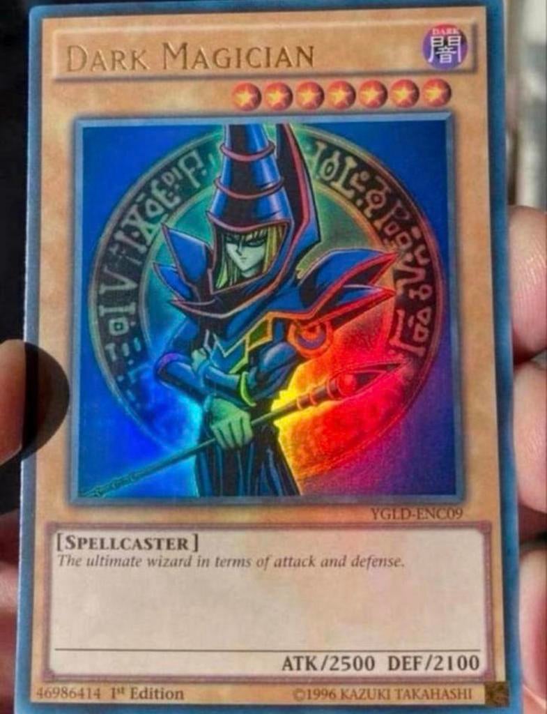 Yu-Gi-Oh! Dark Magician YGLD 1st Edition !, Hobby en Vrije tijd, Verzamelkaartspellen | Yu-gi-Oh!, Ophalen of Verzenden, Zo goed als nieuw