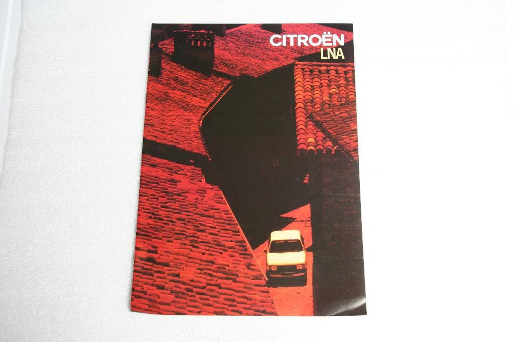 Folder Citroen LNA + techn.specificaties (1982) (15), Ophalen of Verzenden, Nieuw, Citroën