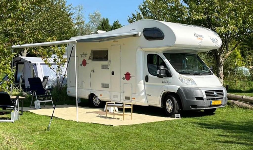 camper Alkoof -5persoons-Fiat Ducato/Mobilvetta, stapelbed, Caravans en Kamperen, Campers, Alkoof, Ringverwarming, Fiat, Particulier