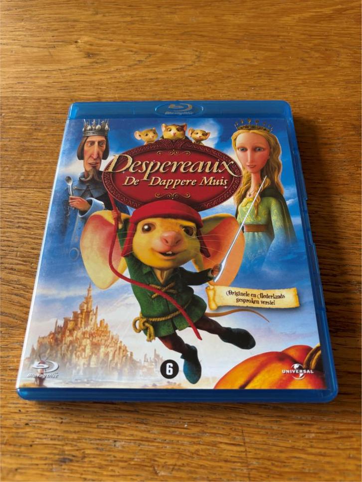 Blu-ray Despereaux / De Dappere Muis - NL-Uitgave, Cd's en Dvd's, Blu-ray, Gebruikt, Tekenfilms en Animatie, Ophalen of Verzenden
