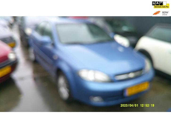 Chevrolet Lacetti 1.6-16V Class airco 5 drs elek pak nap apk, Auto's, Chevrolet, Bedrijf, Te koop, Lacetti, ABS, Airbags, Airconditioning