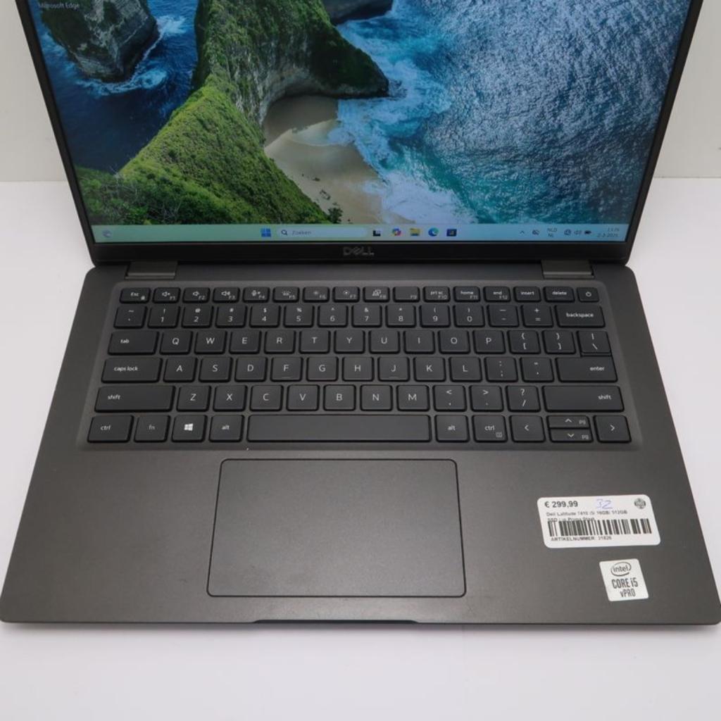 Dell Latitude 7410 i5 16GB 512GB Touchscreen Laptop, Computers en Software, Windows Laptops, Dell, Gebruikt, Support@Dell.com
