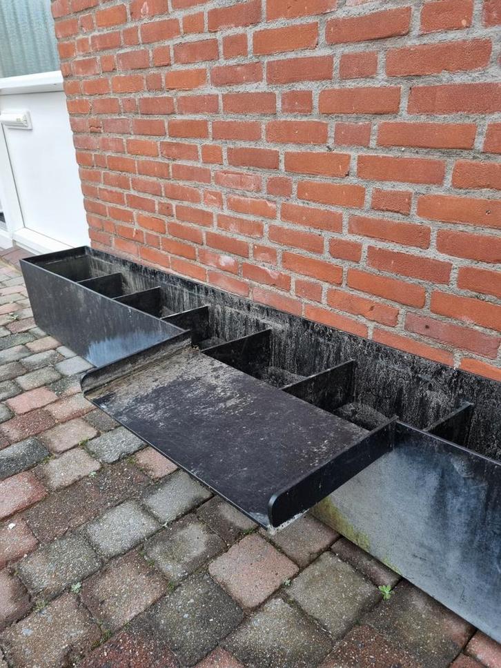 Watervalbak voor vijver 300cm met aftapkraan, Tuin en Terras, Vijvers, Gebruikt, Ophalen