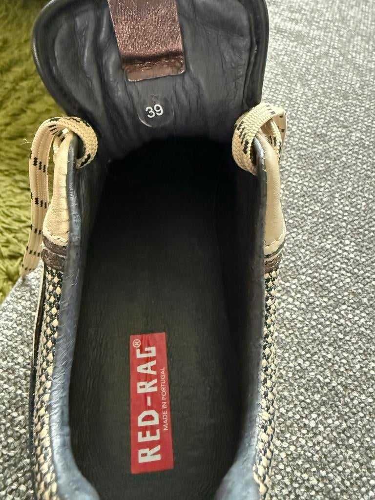 Red Rag sneakers donkerbruin/lichtbruin, maat 39, Ophalen of Verzenden, Zo goed als nieuw, Bruin, Sneakers of Gympen
