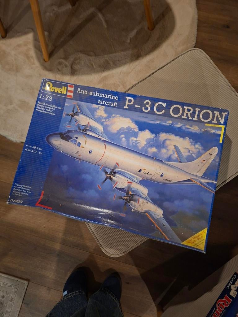 Revell model Lockheed Orion MLD 1:72 compleet, Hobby en Vrije tijd, Modelbouw | Vliegtuigen en Helikopters, Ophalen of Verzenden