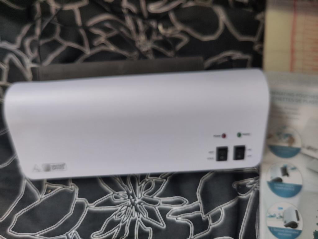 Lamineerapparaat zgan + folie, Ophalen of Verzenden, Zo goed als nieuw