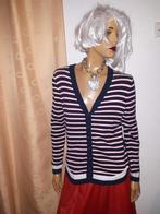 Betty Barclay gestreept vest met pailletten met 38, Kleding | Dames, Maat 38/40 (M), Blauw, Betty Barclay, Ophalen of Verzenden