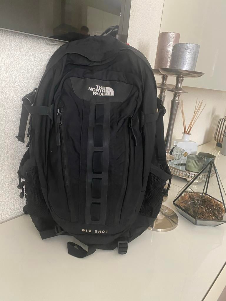 The North Face Big Shot Rugzak - Zwart, Sieraden, Tassen en Uiterlijk, Tassen | Rugtassen, Gebruikt, 25 tot 40 cm, Ophalen of Verzenden