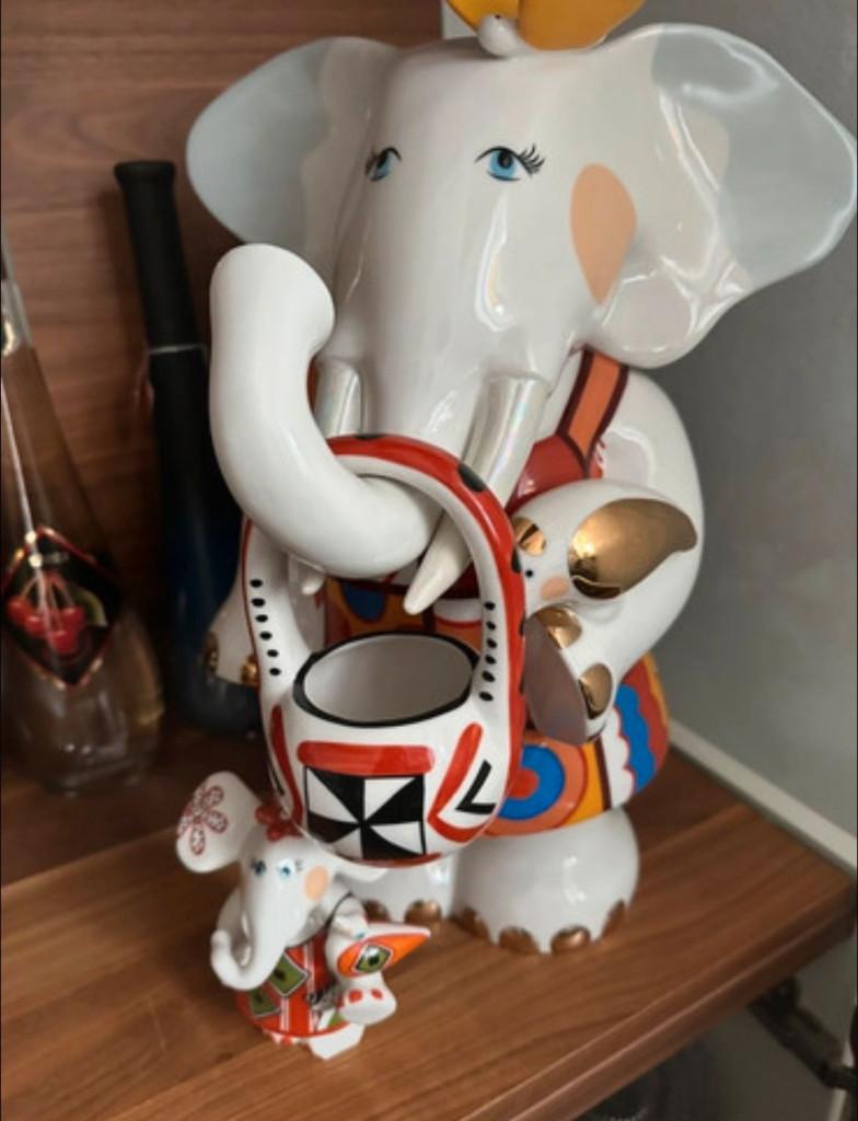 GEZOCHT!!! Villeroy en Boch olifant Elli, Ophalen of Verzenden, Zo goed als nieuw, Dier