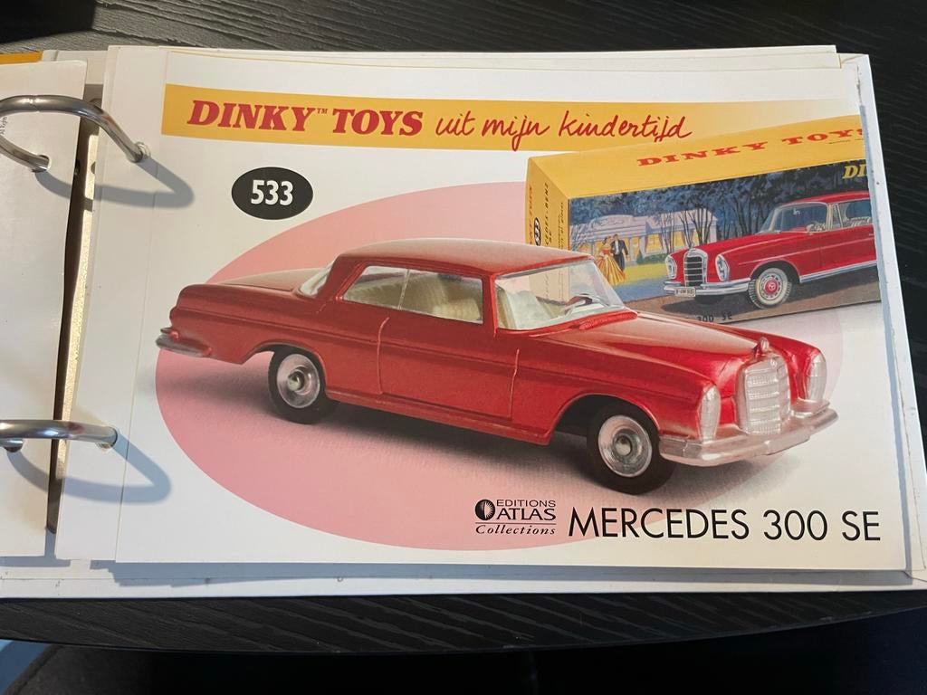 Dinky Toys Atlas Mercedes 300 SE, Ophalen of Verzenden, Zo goed als nieuw, Auto, Dinky Toys