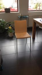 6 Mooie design stoelen Lia, Huis en Inrichting, Stoelen, Ophalen, Wit, Zo goed als nieuw, Stof