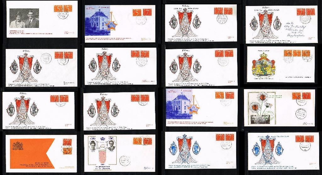 Uitzoeken enveloppen Koninklijk Huis, Ophalen of Verzenden, Envelop