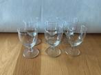 6 oude borrelglaasjes, Ophalen of Verzenden, Zo goed als nieuw, Borrel- of Shotglas