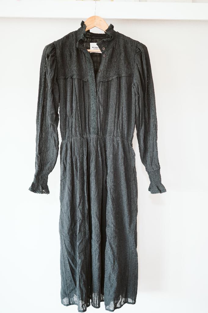 Jurk Isabel Marant, Kleding | Dames, Jurken, Verzenden, Zwart, Nieuw, Onder de knie