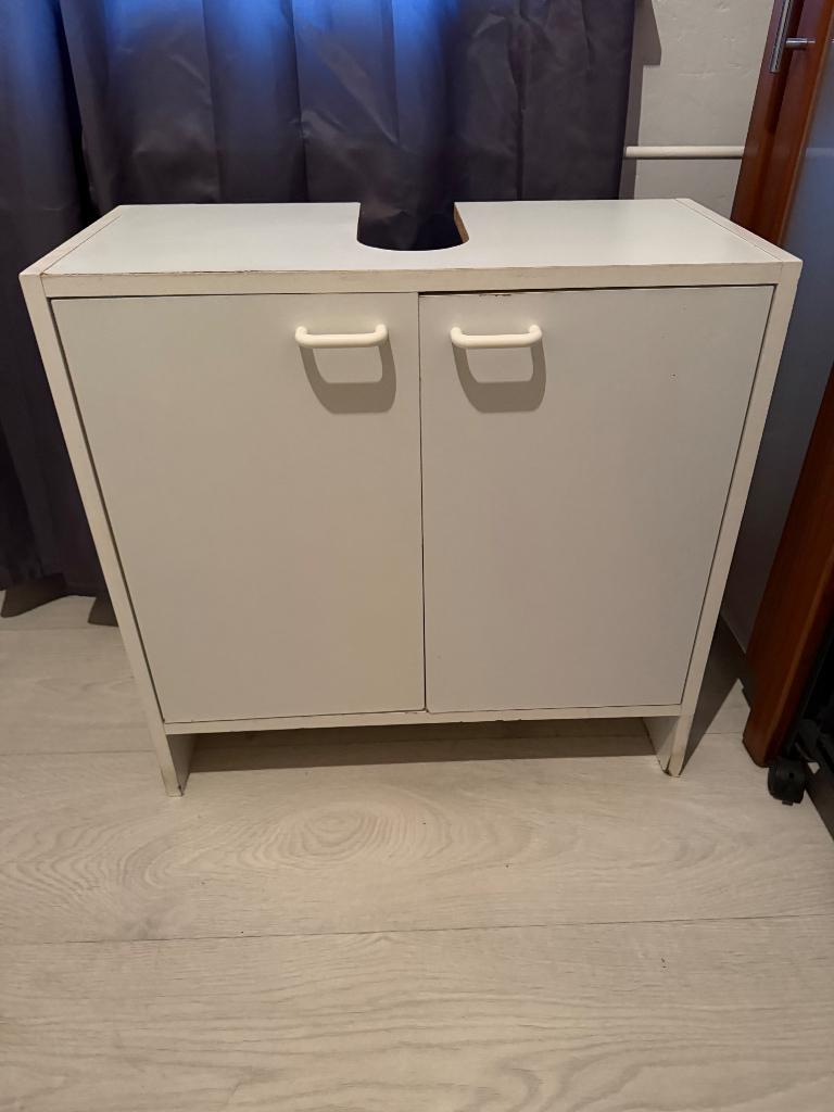 Wasbak kastje, Huis en Inrichting, Badkamer | Badkamermeubels, Ophalen, Gebruikt, 50 tot 100 cm, Minder dan 100 cm