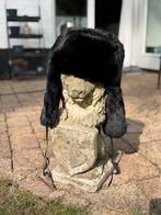 Zwarte Russische Ushanka Bontmuts - USSR Stijl, Ophalen of Verzenden, Zo goed als nieuw, One size fits all, Hoed