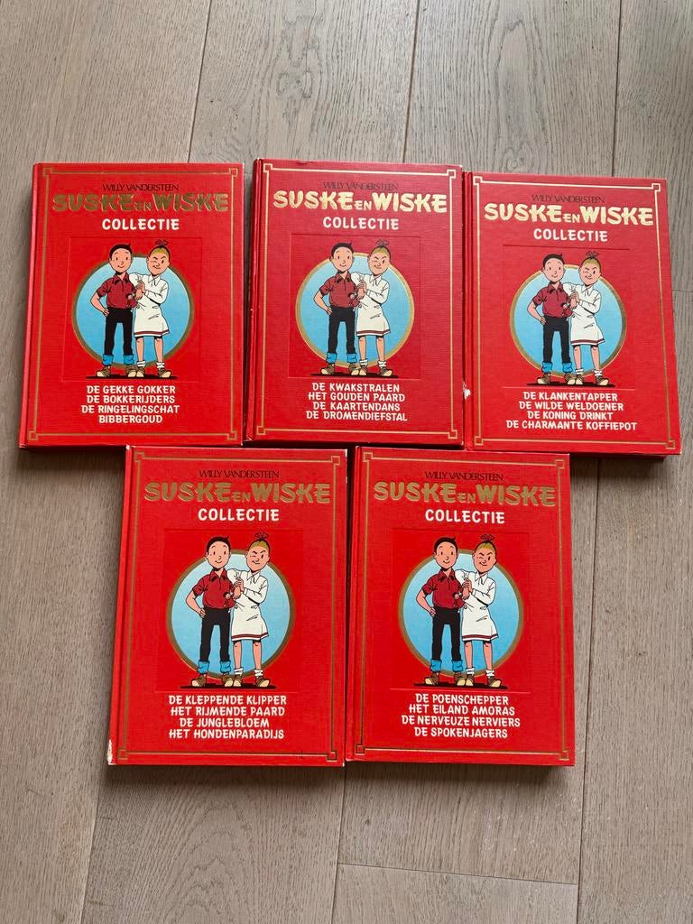 Suske en Wiske Lecturama Collectie - 5 hardcover boeken, Meerdere stripboeken, Ophalen of Verzenden, Gelezen
