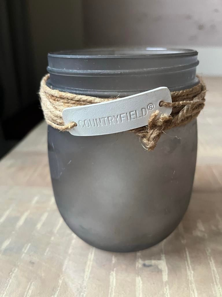 Countryfield Kandelaar met Touwdecoratie, Huis en Inrichting, Woonaccessoires | Kandelaars en Kaarsen, Overige materialen, Gebruikt