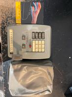 Vintage Contex 10 Rekenmachine met Tas en Handleiding, Diversen, Rekenmachines, Ophalen of Verzenden, Gebruikt