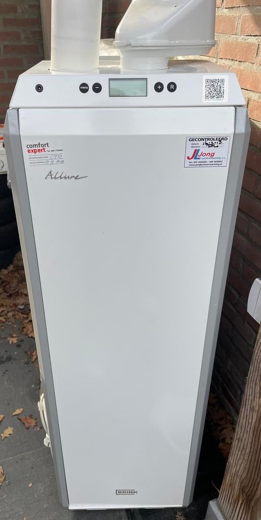 Brink Allure B16 HR Luchtverwarming (up flow), Doe-het-zelf en Verbouw, Ophalen, Gebruikt, Hoog rendement (Hr), Overige typen