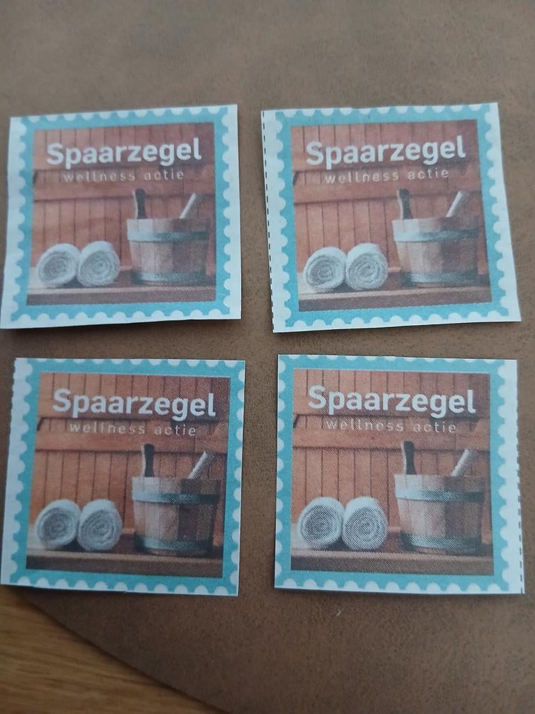 Sauna Bewellness, Ophalen of Verzenden, Winkel, Super of Benzinepomp, Zegels, Bonnen of Punten