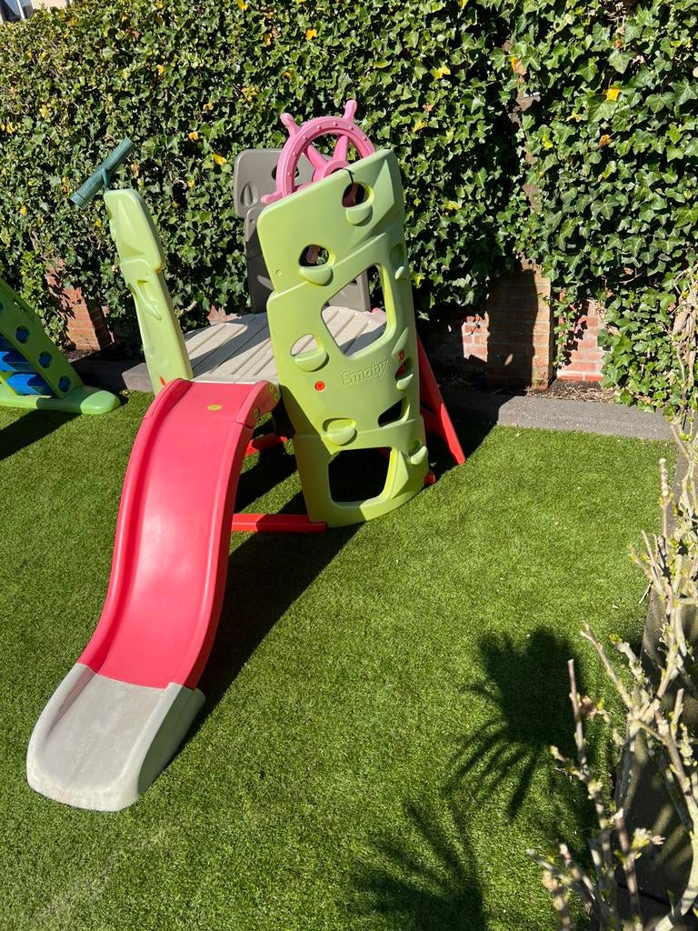 Smoby speeltoestel met glijbaan, Kinderen en Baby's, Ophalen, Zo goed als nieuw, Glijbaan