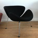 IZGS Artifort Orange Slice zwart fauteuil stoel chair, Huis en Inrichting, Fauteuils, 75 tot 100 cm, Ophalen of Verzenden, Zo goed als nieuw