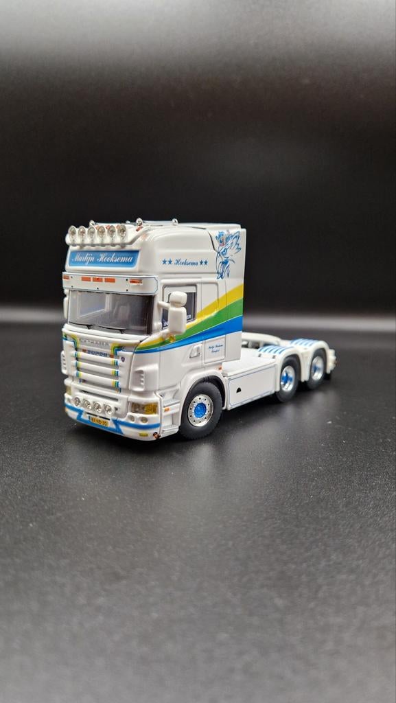 Wsi | Martijn Hoeksema - Scania, Hobby en Vrije tijd, Modelauto's | 1:50, Ophalen of Verzenden, Zo goed als nieuw, Bus of Vrachtwagen