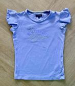 Tommy Hilfiger lila T-shirt maat 116, Kinderen en Baby's, Kinderkleding | Maat 116, Verzenden, Zo goed als nieuw, Meisje, Shirt of Longsleeve