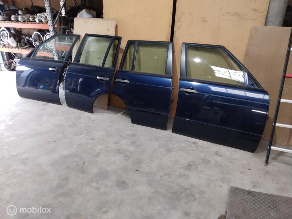 Deuren Range Rover L322 Vogue Portier Portieren Deur Blauw, Auto-onderdelen, Carrosserie en Plaatwerk, Land Rover, Deur, Ophalen of Verzenden
