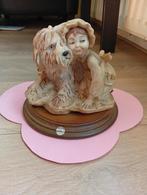 Giuseppe Armani beeldje dame met hond, Ophalen of Verzenden