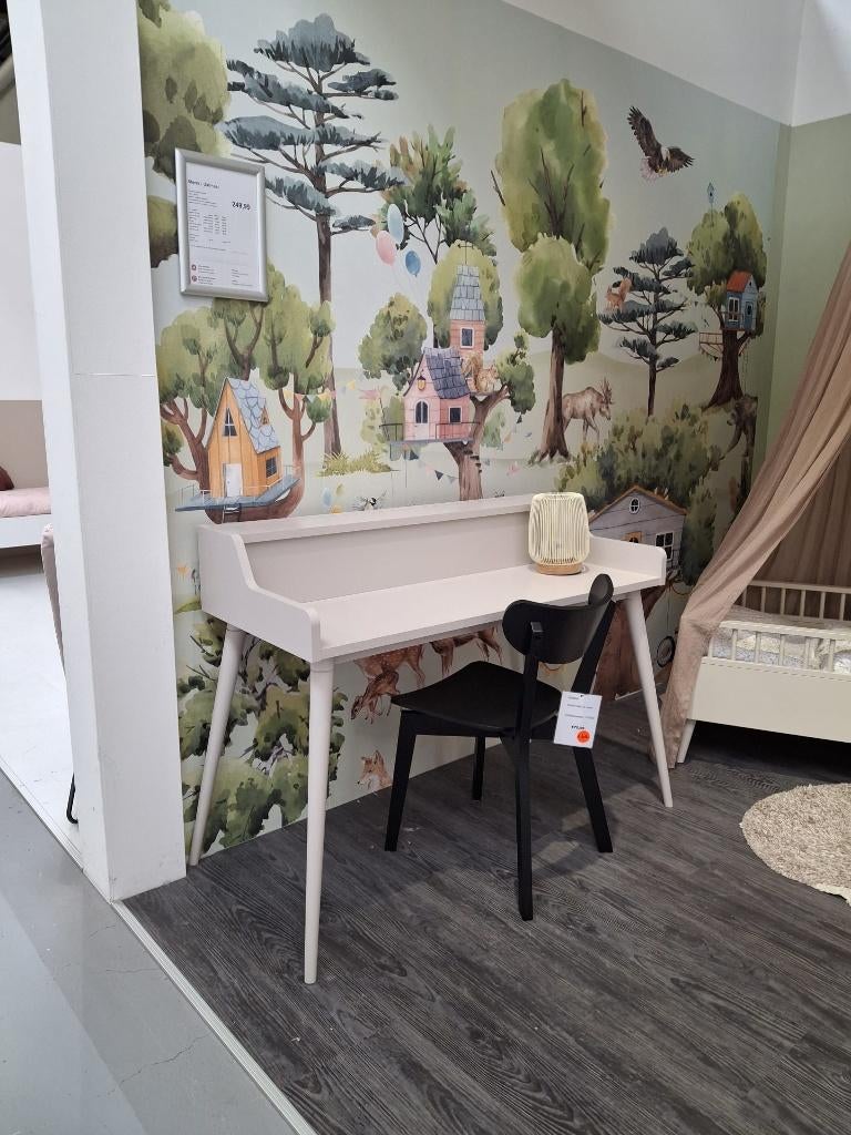 Europe Baby Sterre bureau oatmeal, Ophalen, Demontabel, Scandinavisch, Kinderbureau