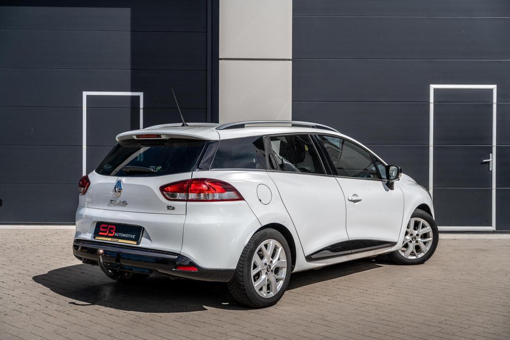 Renault Clio Estate 0.9 TCe Night&Day Sensor|Navi|Trekhaak!, Auto's, Voorwielaandrijving, Stof, 565 kg, Wit