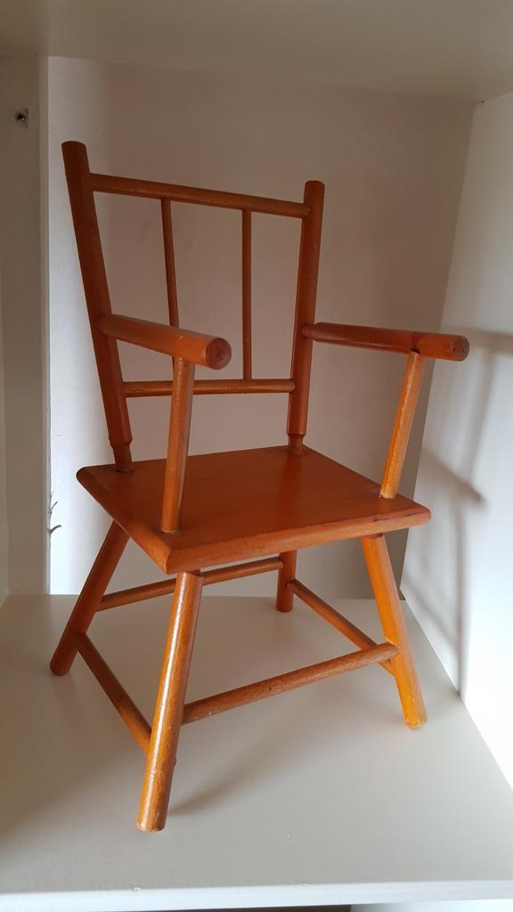 Okwa poppenstoeltje, Antiek en Kunst, Antiek | Speelgoed, Ophalen of Verzenden